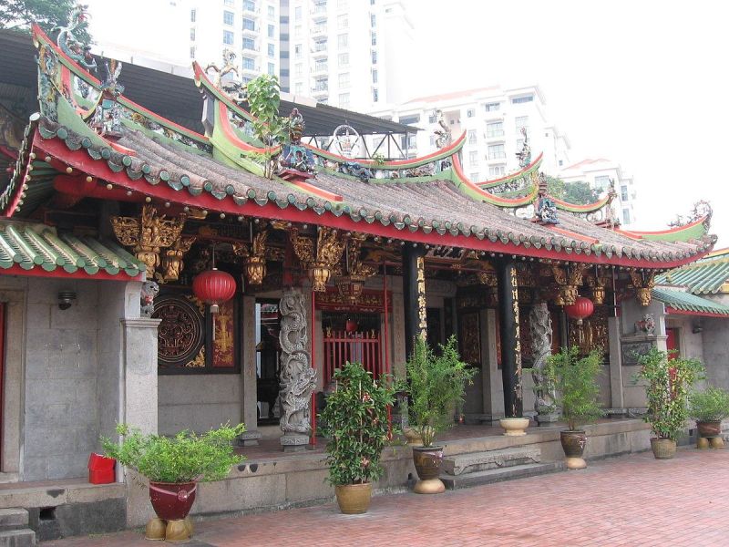 Hong San See Temple banner