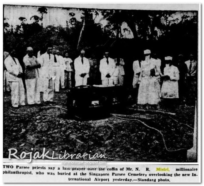 N.R. MISTRI DECEASED RE: MISTRI SINGAPORE TRUST banner