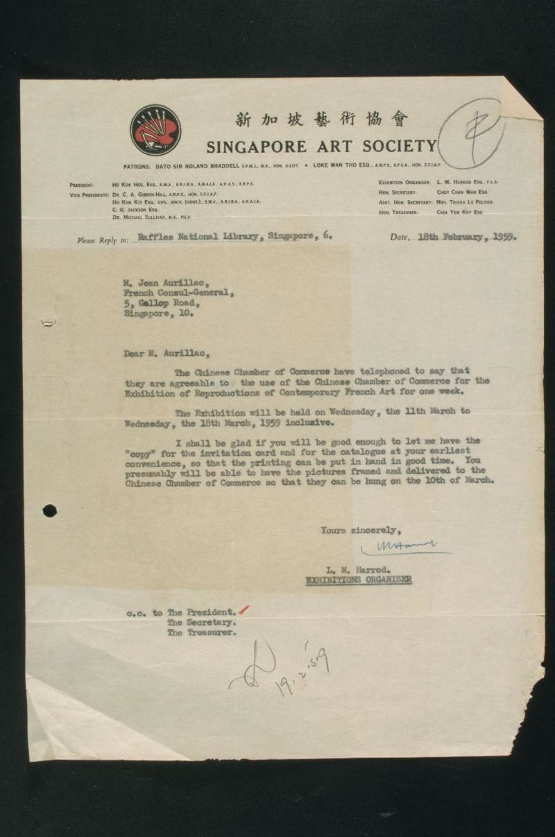 SINGAPORE ART SOCIETY banner