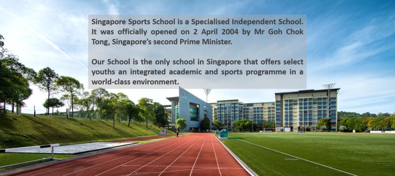 SINGAPORE SPORTS SCHOOL LTD. banner