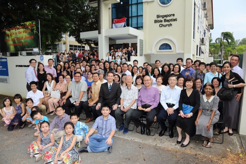 Singapore Baptist Church banner