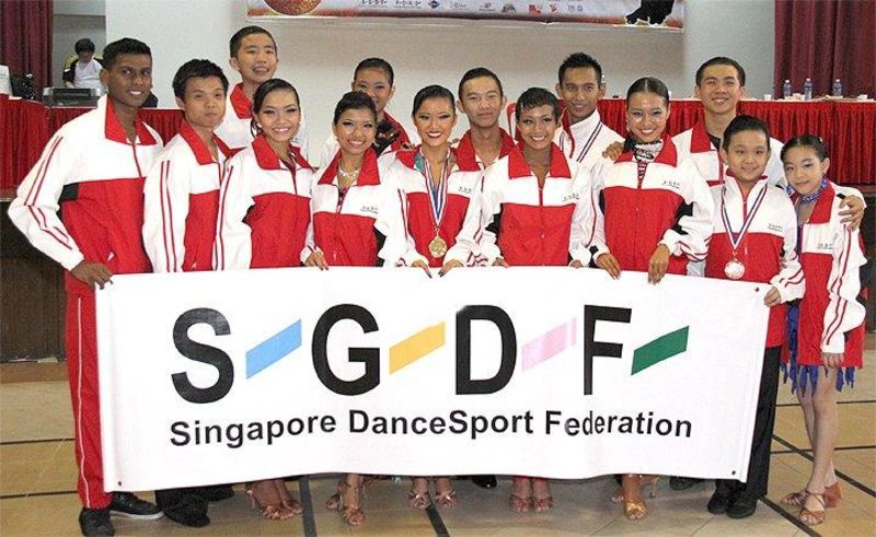 Singapore DanceSport Federation banner