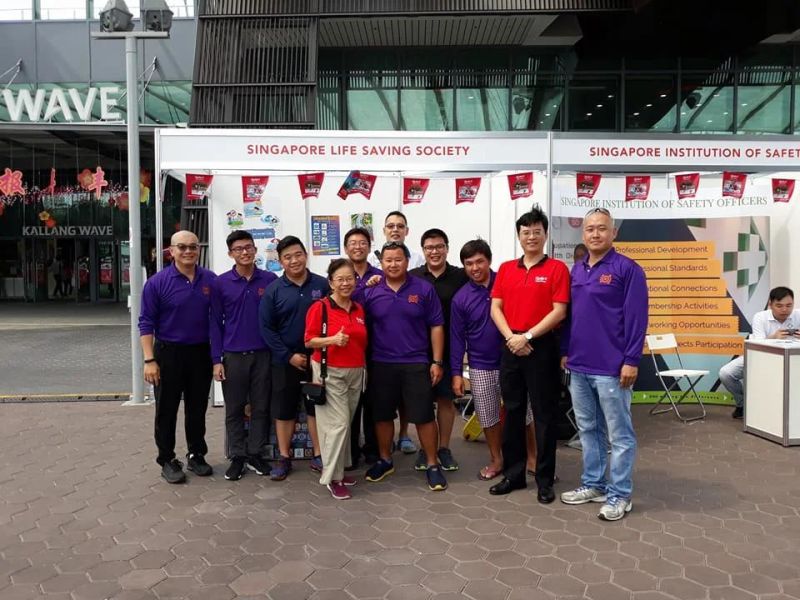 Singapore Life Saving Society, The banner