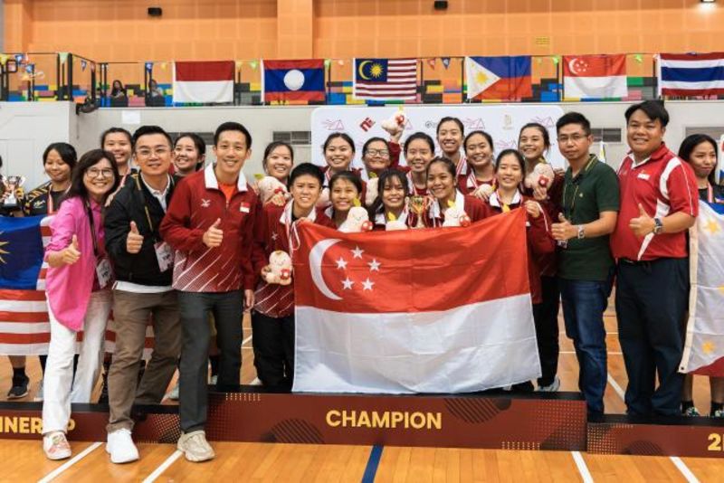 Tchoukball Association of Singapore banner