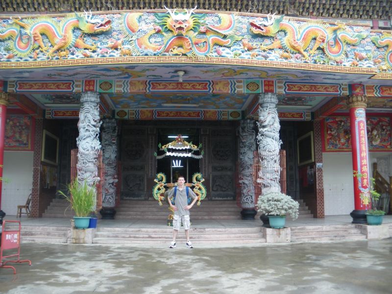 Tian Jun Temple banner