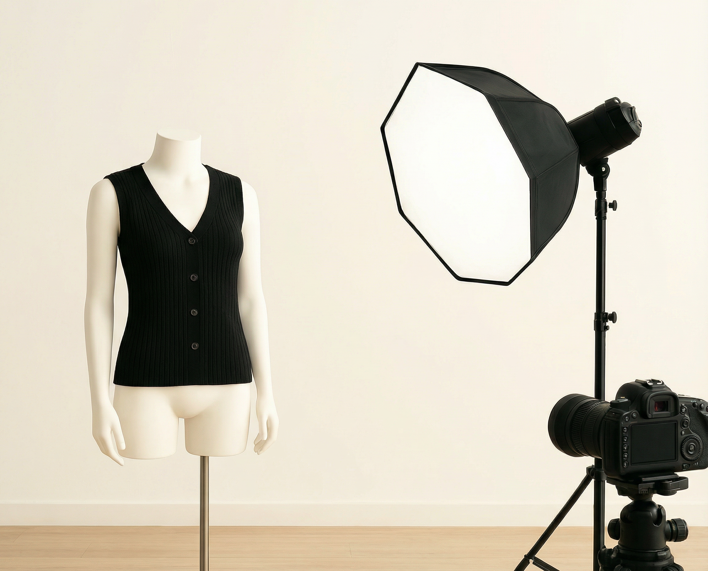 Configuración iluminación estudio