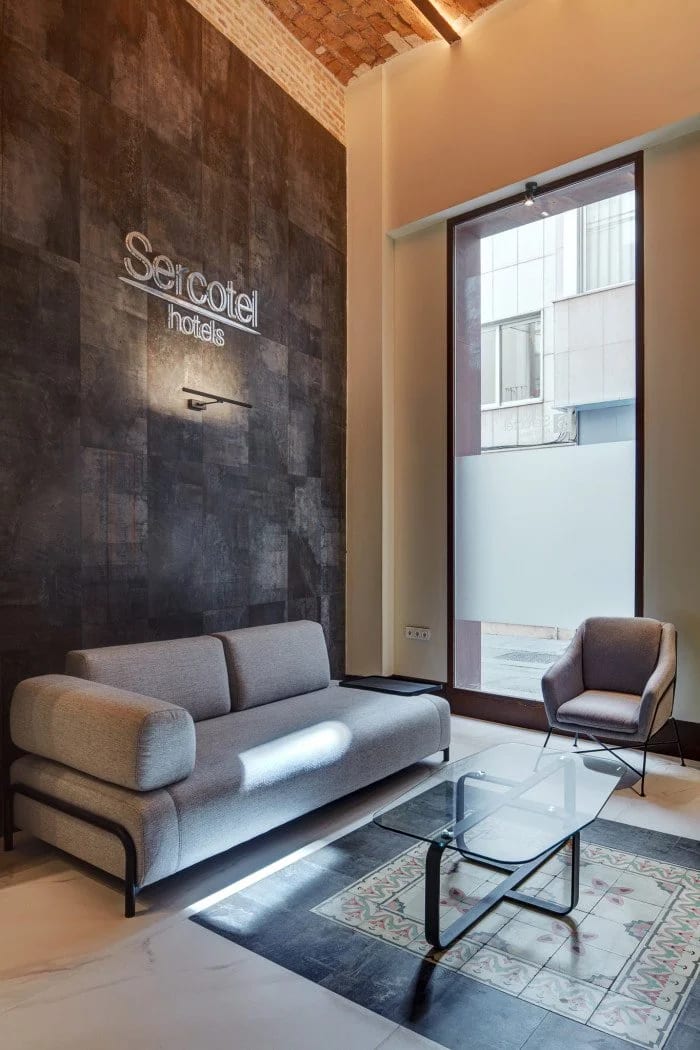 Recepción hotel