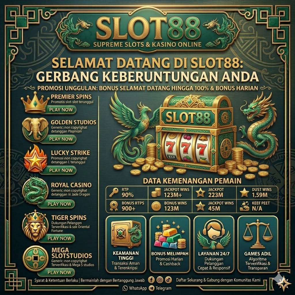 SLOT88 # SITUS RESMI SLOT GACOR SERVER THAILAND NO. 1 TERPERCAYA