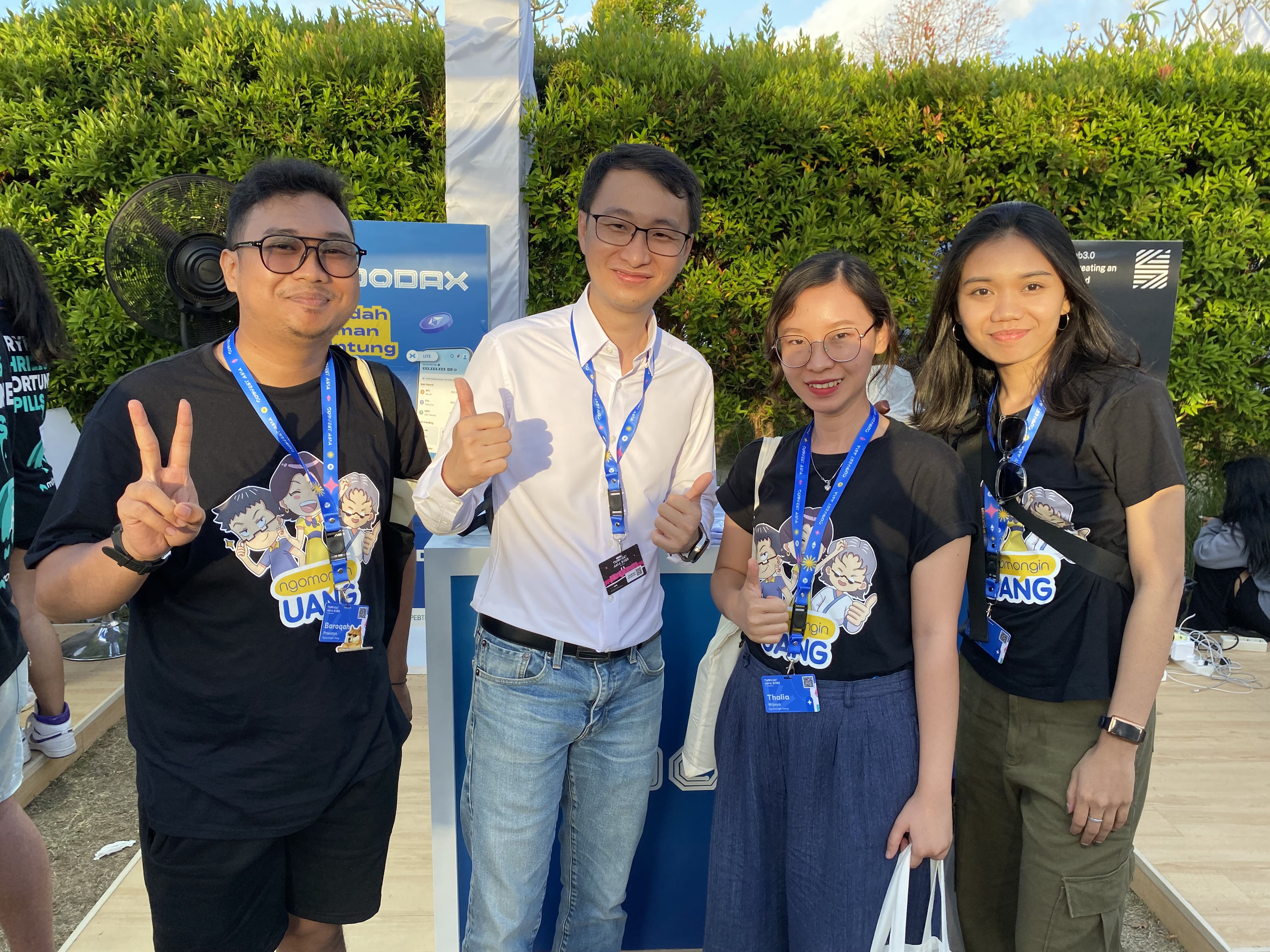 Ngomongin Uang Hadiri Konferensi Kripto Terbesar di Asia “Coinfest Asia”