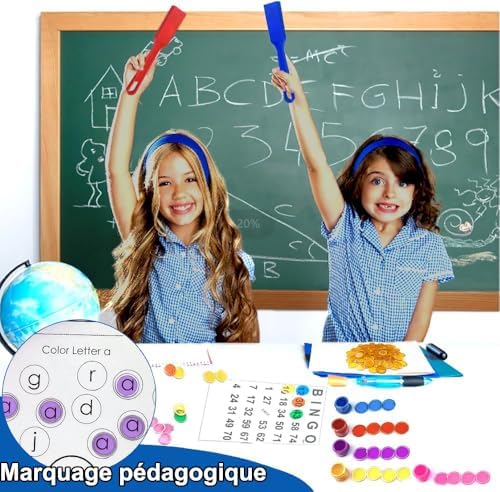 Vue 4 de Jetons De Loto Avec