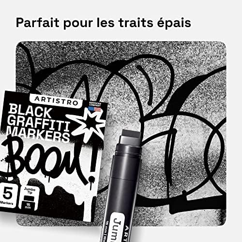 Vue 5 de Artistro Jumbo Marqueurs Marqueurs