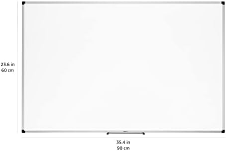 Vue 4 de Amazon Basics Tableau Blanc