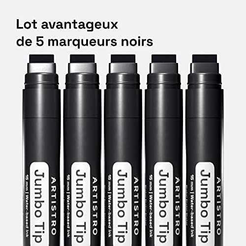 Vue 6 de Artistro Jumbo Marqueurs Marqueurs