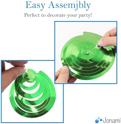 Vue 4 de Decorations Pendantes En Spirale