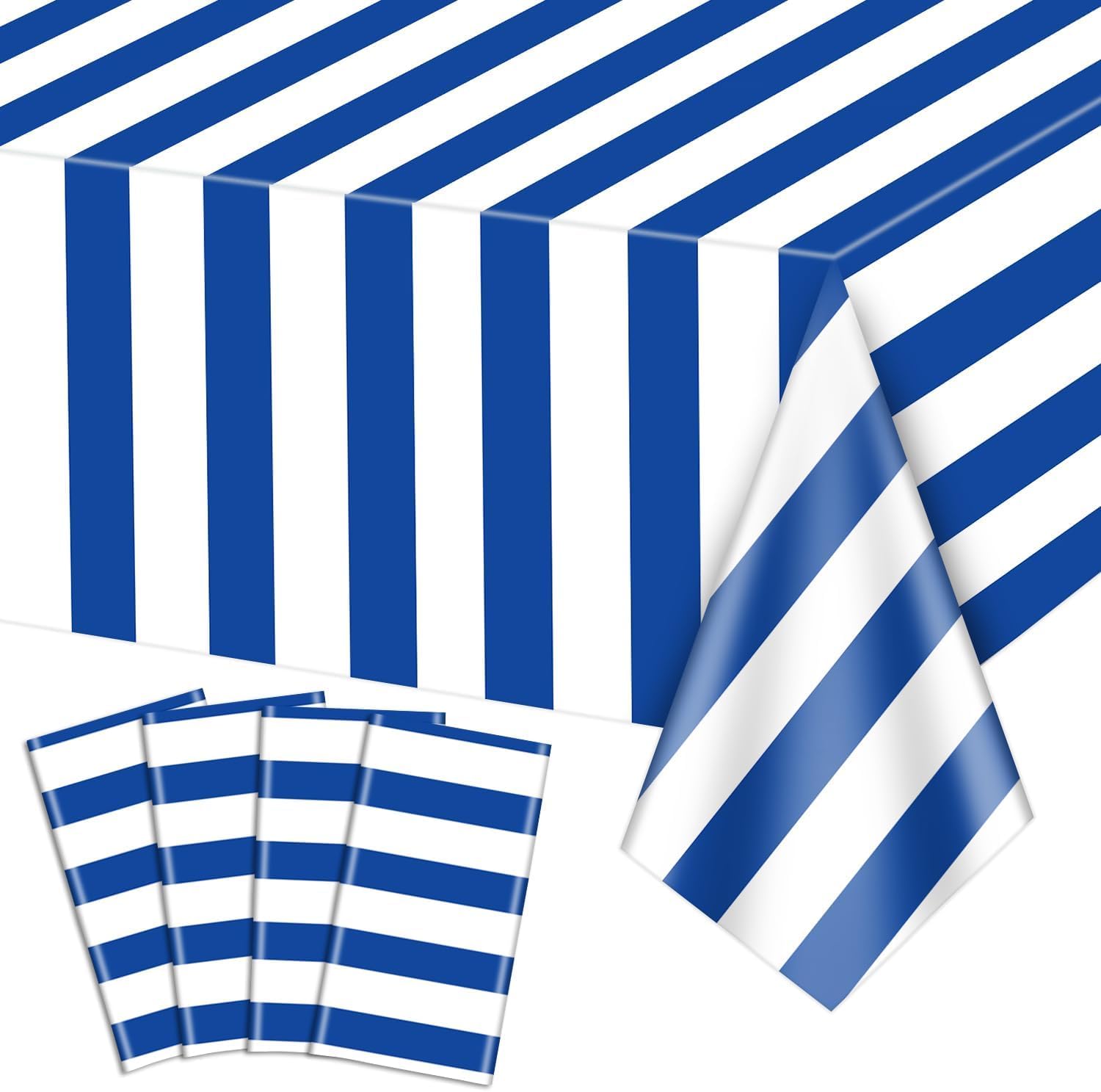 Pixhotul Nappes Rayees Bleu