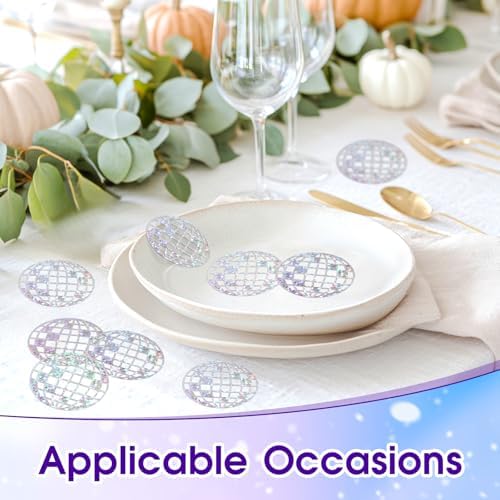 Vue 4 de Pieces Confettis De Table