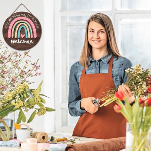 Vue 5 de Yzrohyi Panneau Bienvenue Portewelcome