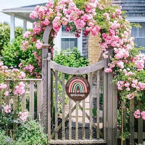 Vue 6 de Yzrohyi Panneau Bienvenue Portewelcome