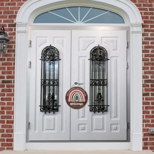 Vue 7 de Yzrohyi Panneau Bienvenue Portewelcome