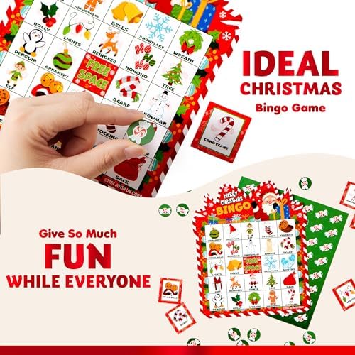 Vue 4 de Joyin Cartes De Bingo