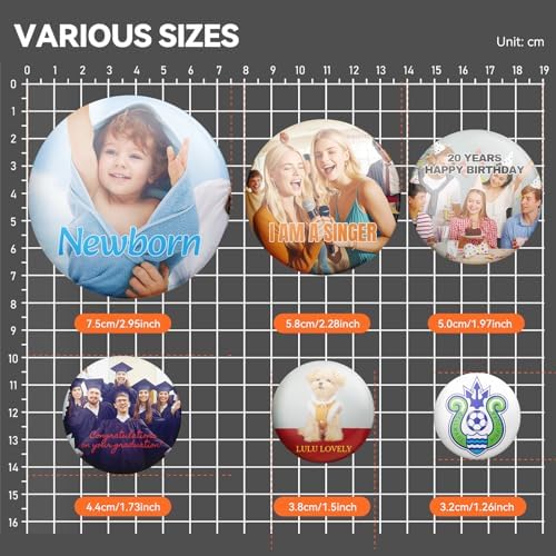 Vue 6 de Broches Personnalisees Pieces