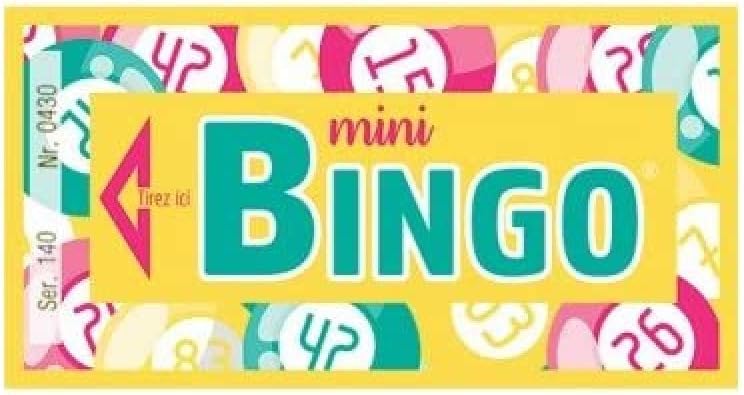 Lotoquine Ticket Minibingo Jaune