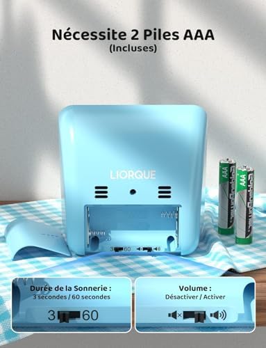 Vue 5 de Liorque Minuteur Visuel Timer