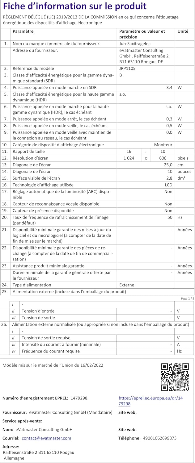 Vue 7 de Approx Afficheur Pour Tpv