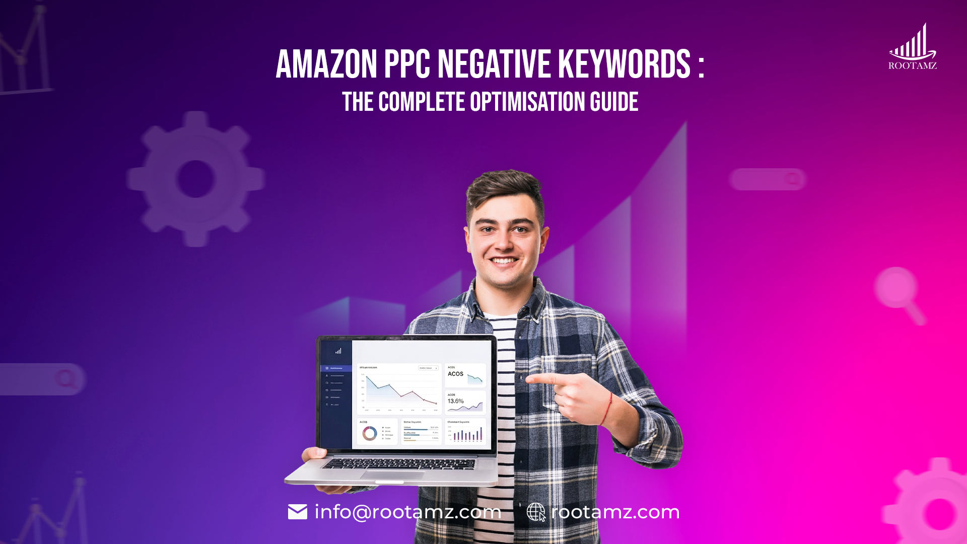 Amazon PPC negative keywords example showing wasted ad spend vs optimized campaign performance with reduced ACoS & improved conversion rate