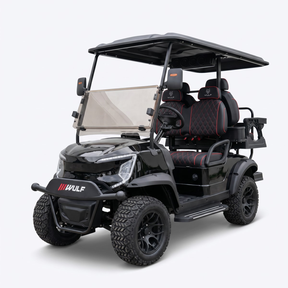 WULF Lifted 4-Seater Electric in Black