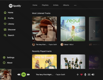 Custom Spotify Webapp