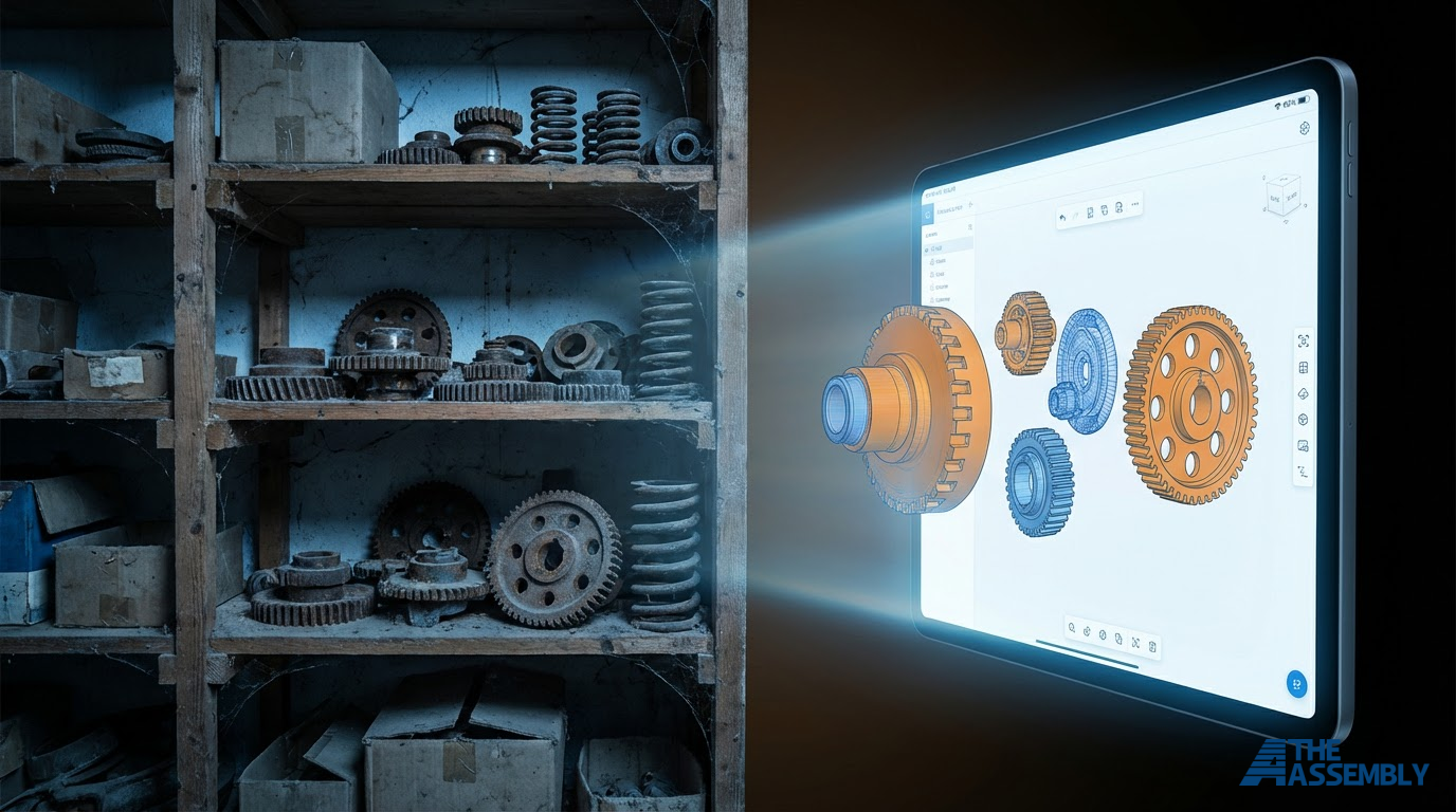 How to Digitize Your Spare Parts Inventory