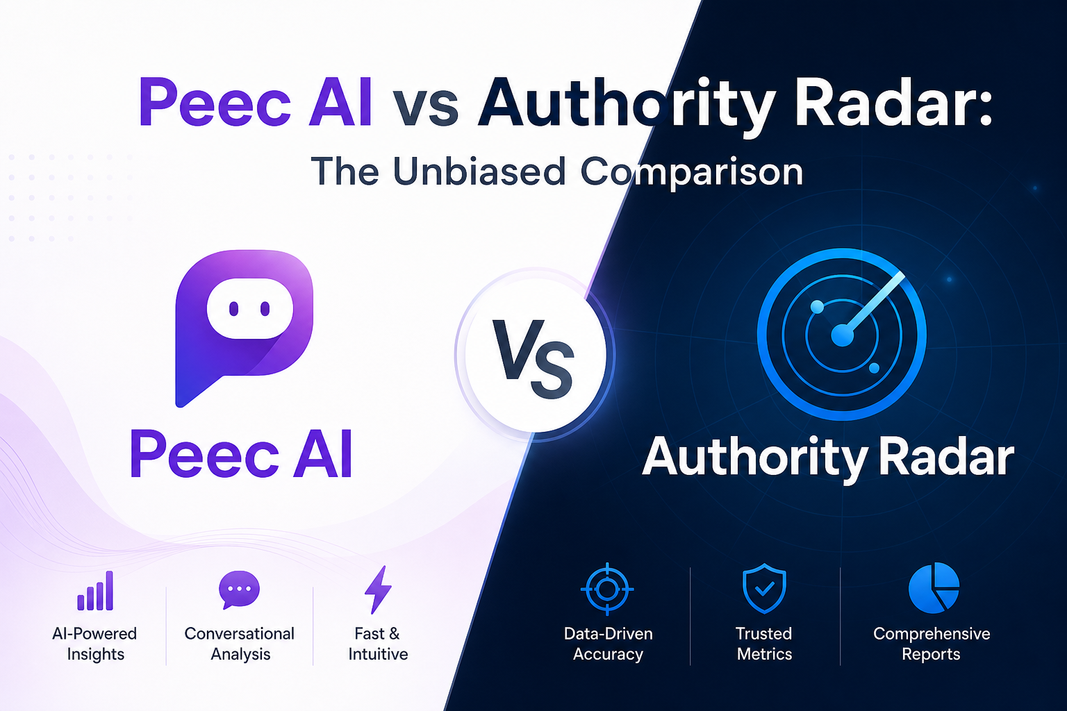 Peec AI vs Authority Radar: The Unbiased Comparison