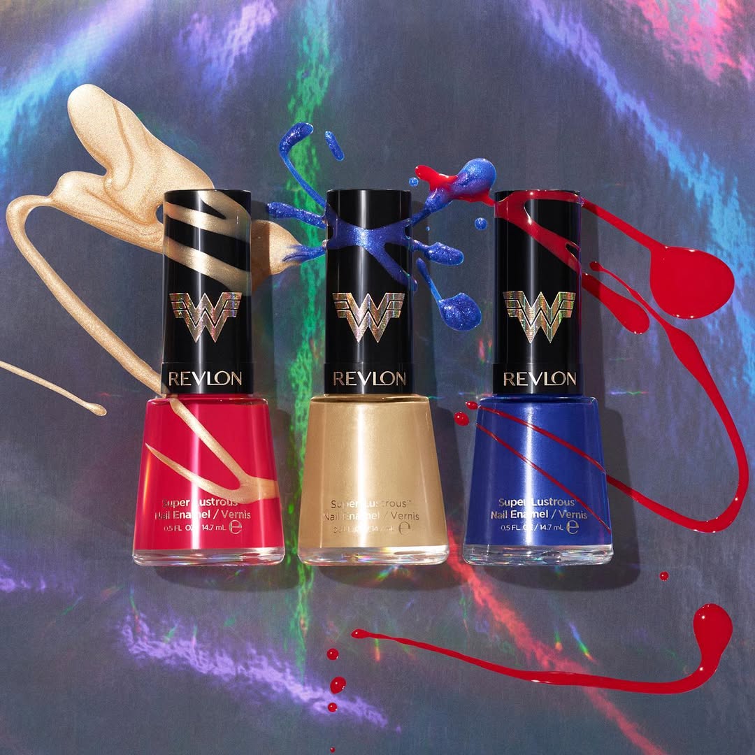 Revlon x WW84 nail enamel range, product as expression of the IP