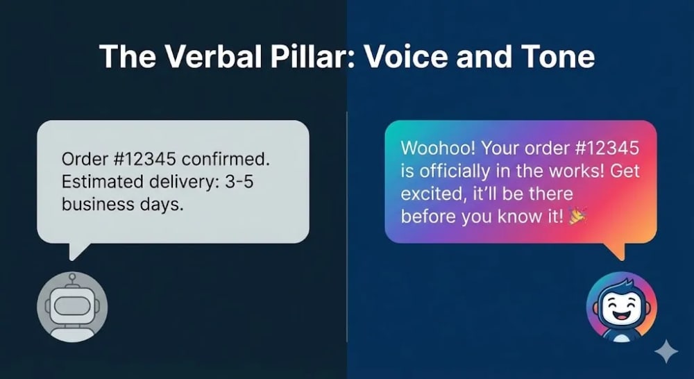 Brand voice and tone guidelines document