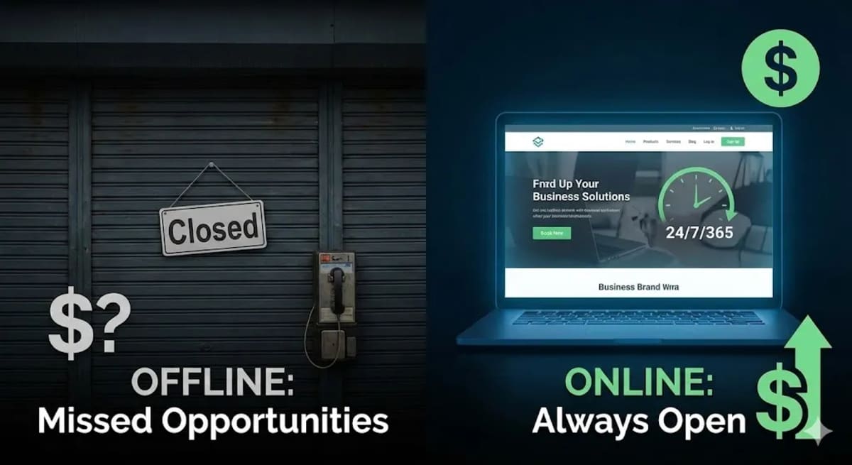 The Cost of Being Offline: Why Every Local Business Needs a Website