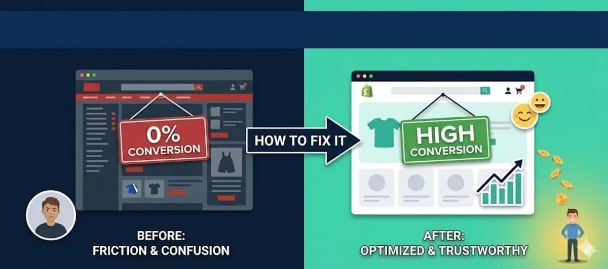 Why Your Online Store Isn't Converting (And How to Fix It)