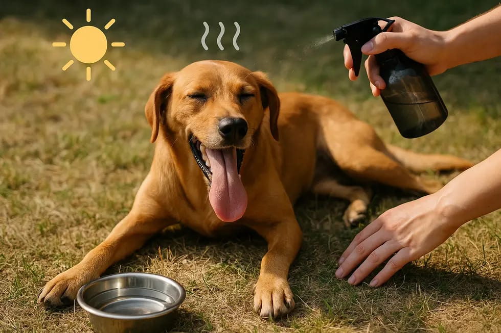 Nhận Biết Dấu Hiệu Thú Cưng Bị Sốc Nhiệt Trong Mùa Hè