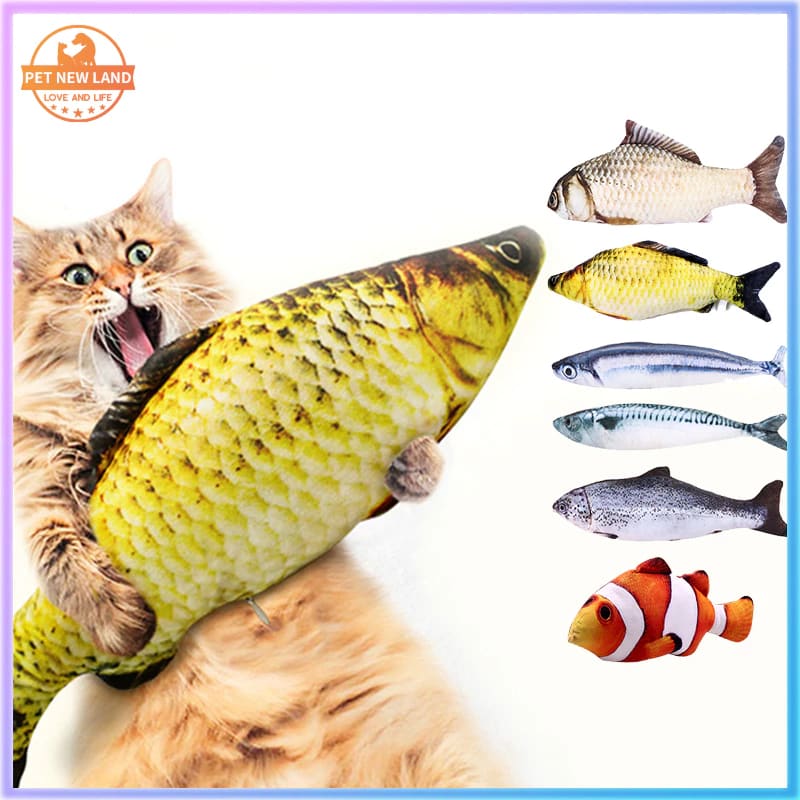 Đồ chơi cá giả dành cho mèo cưng