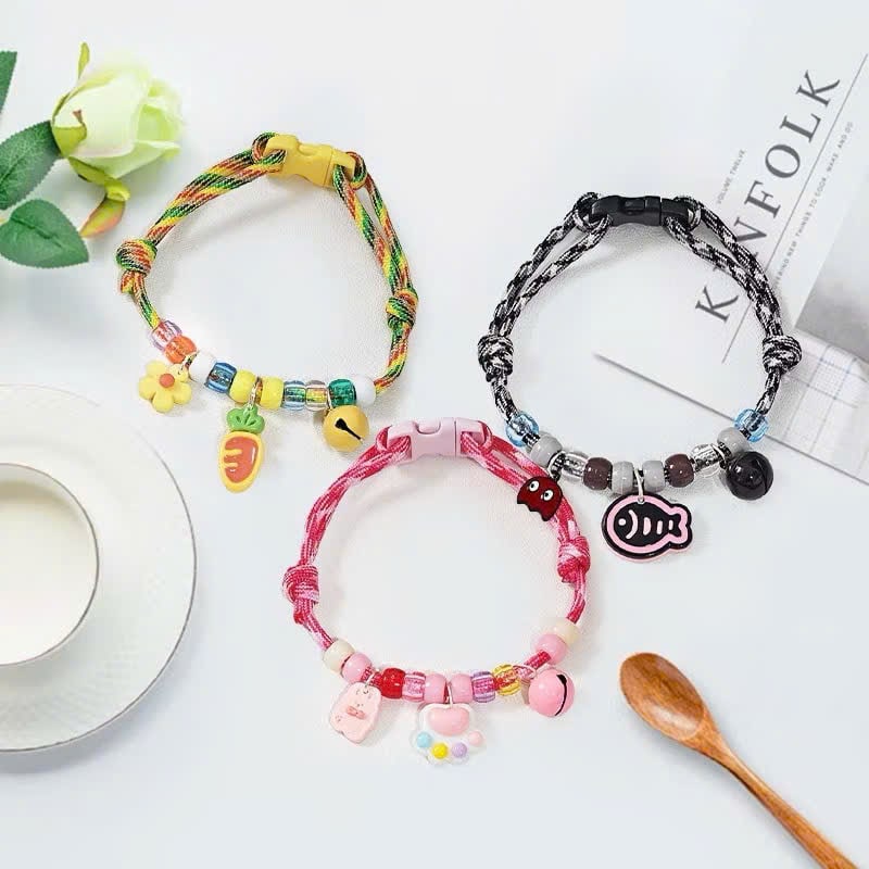 Set DIY vòng cổ cho mèo handmade