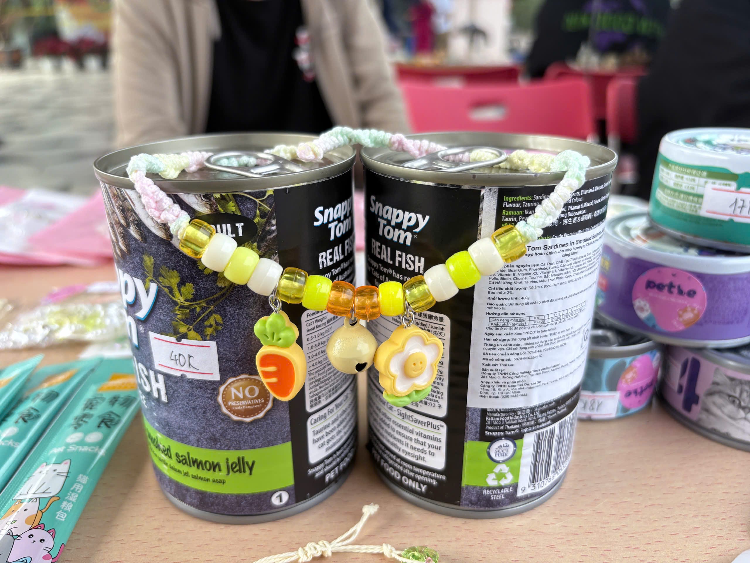 Set DIY vòng cổ cho mèo handmade