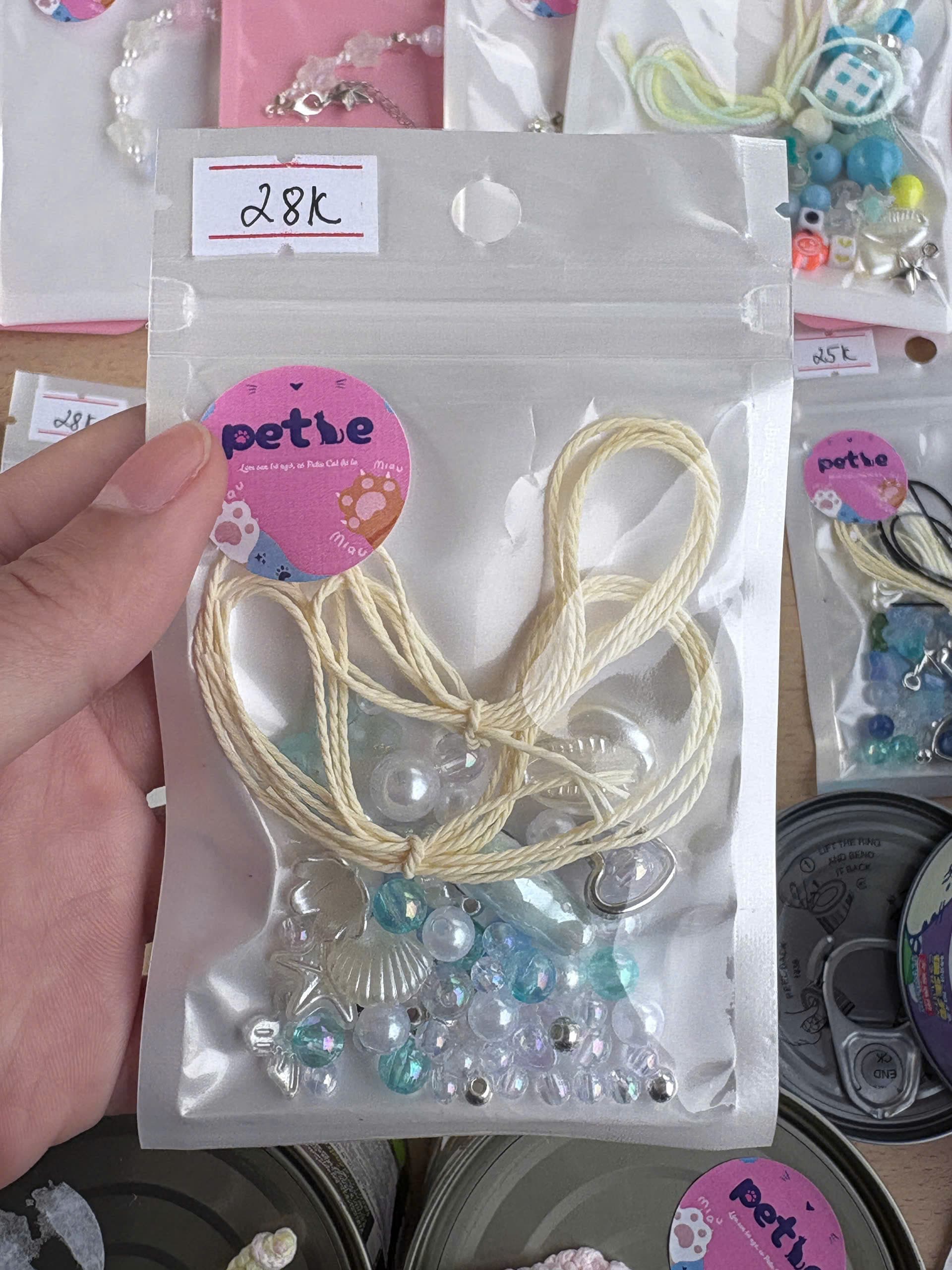 Set vòng tay handmade tự làm (DIY Bracelet Kit) (1 set = 2-3 vòng)
