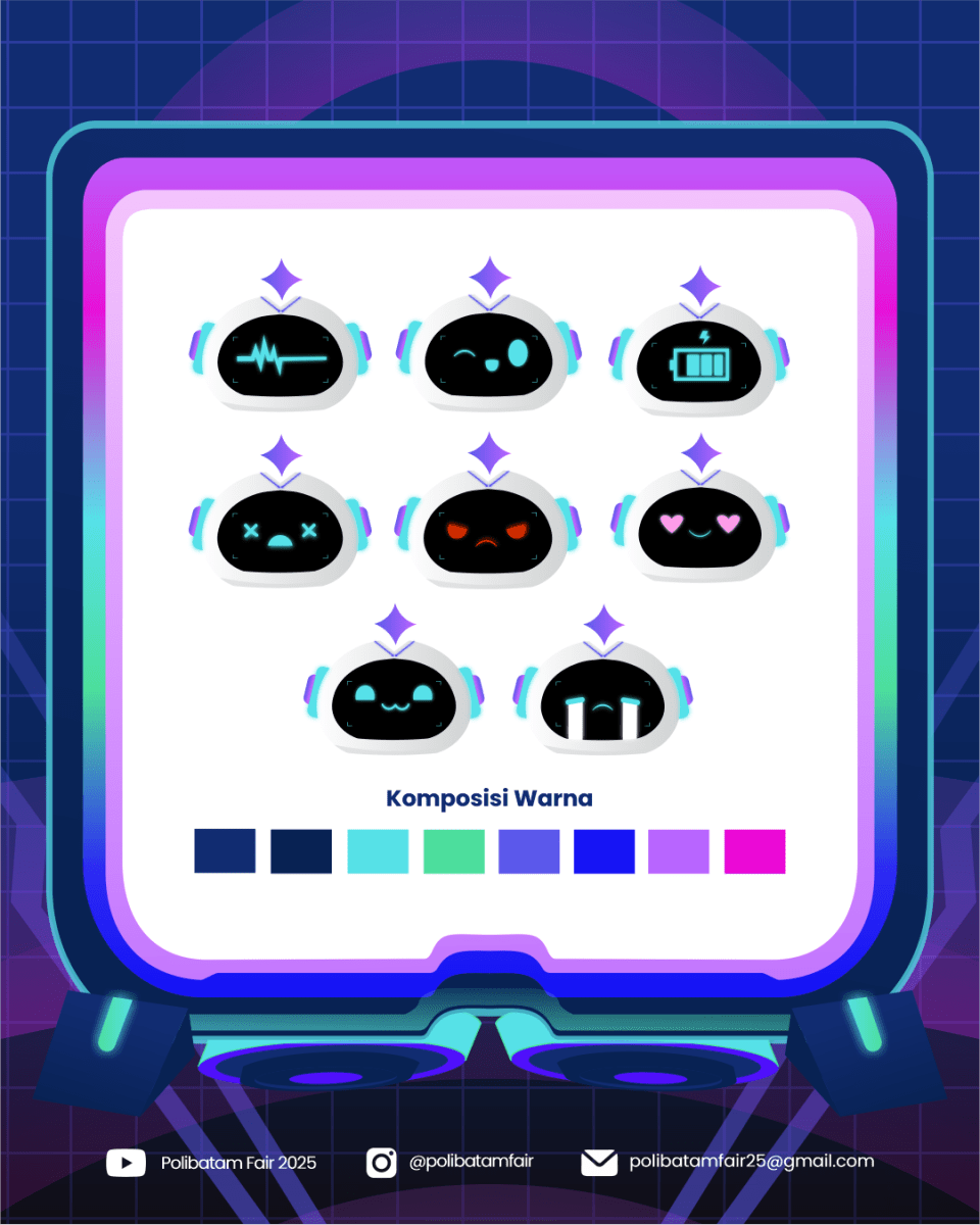 Maskot Robot Lucu - NOVA - Image 3