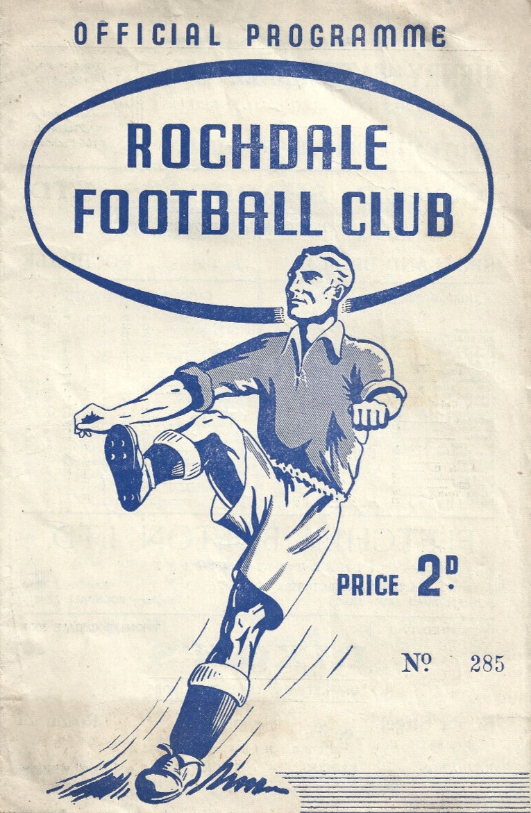 Match Programme for 04/11/1950