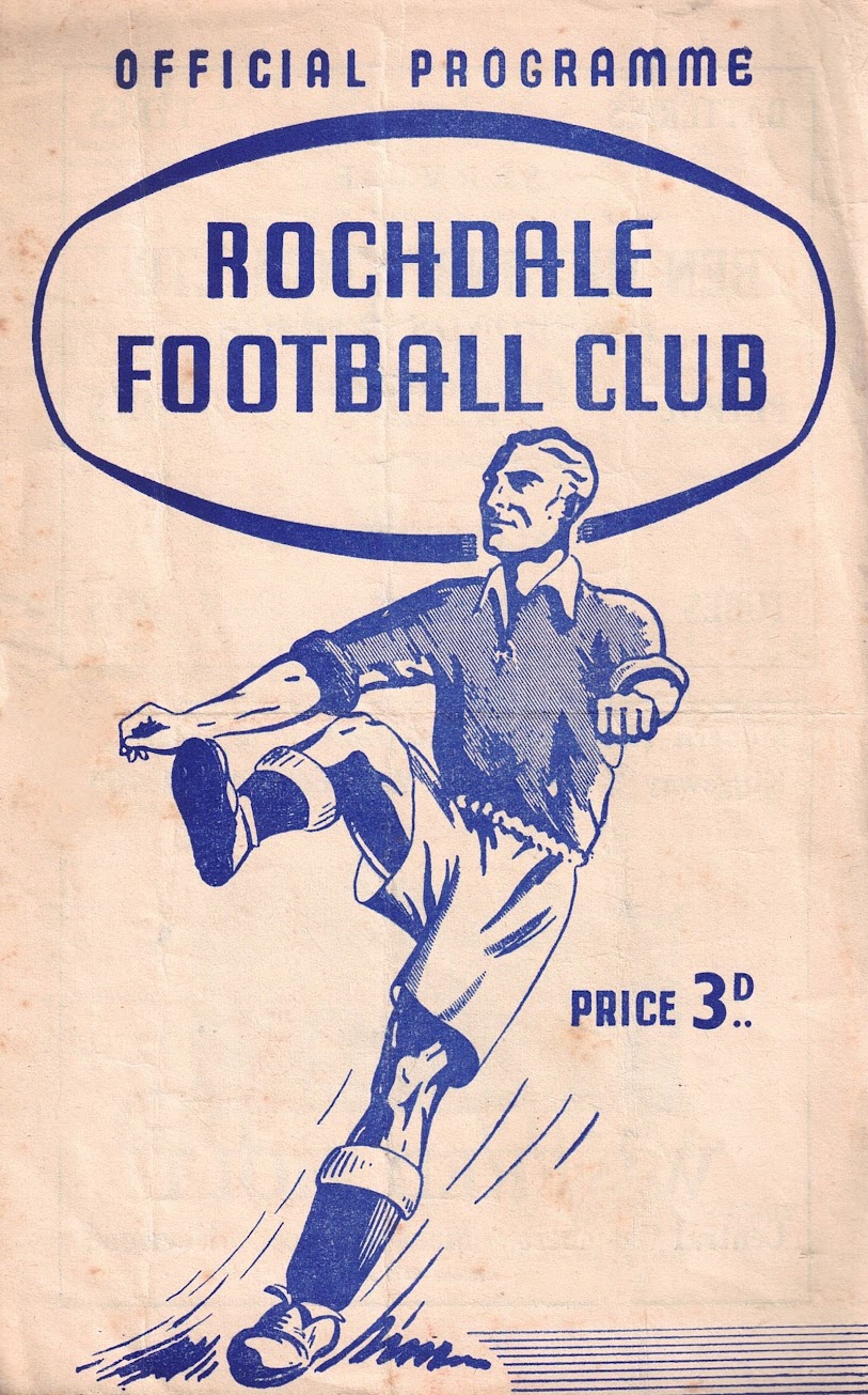 Match Programme for 20/11/1954