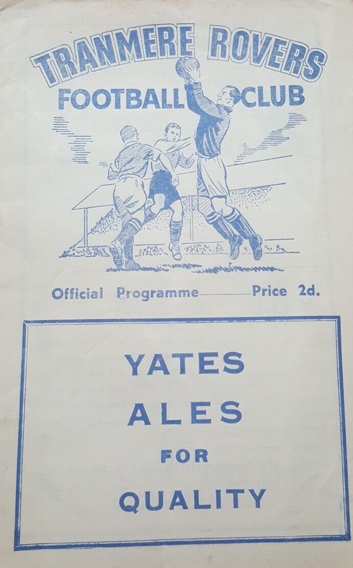 Match Programme for 21/01/1956