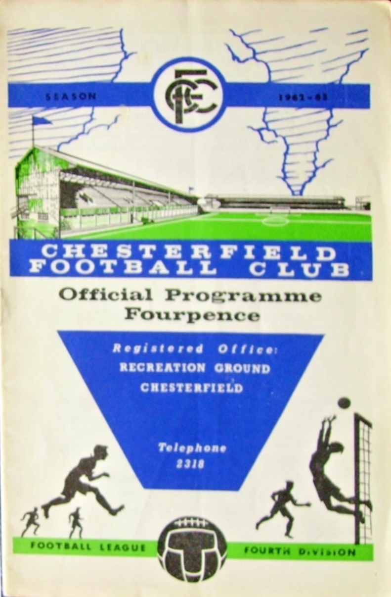 Match Programme for 20/04/1963