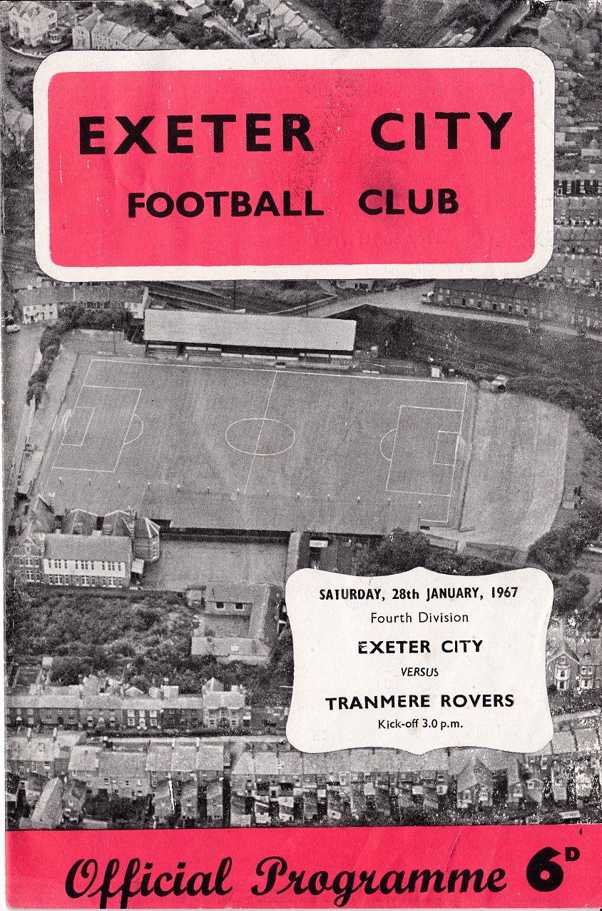 Match Programme for 28/01/1967