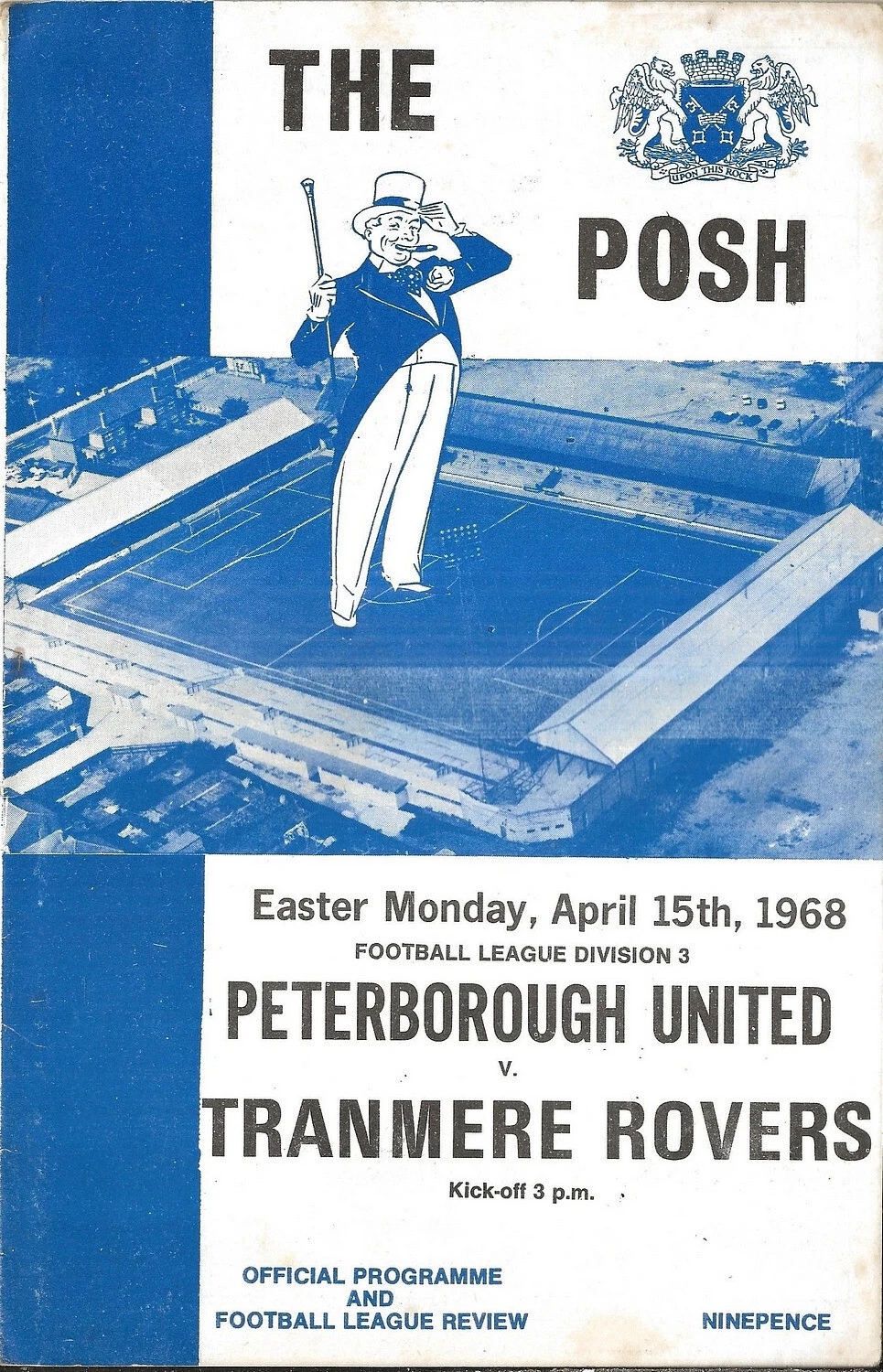 Match Programme for 15/04/1968
