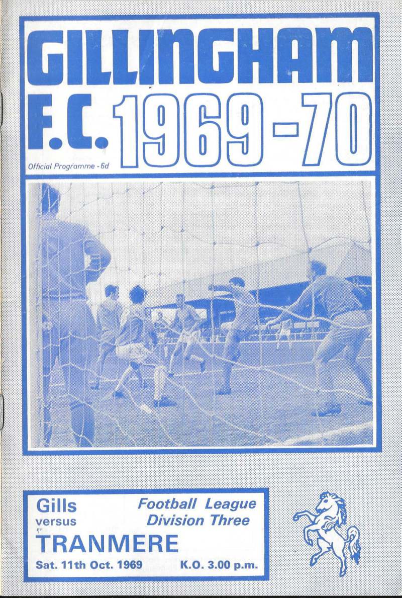 Match Programme for 11/10/1969